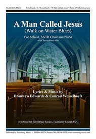 A Man Called Jesus SATB choral sheet music cover Thumbnail